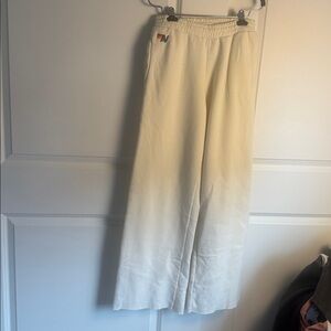 Aviator Nation Cream Ombre Joggers